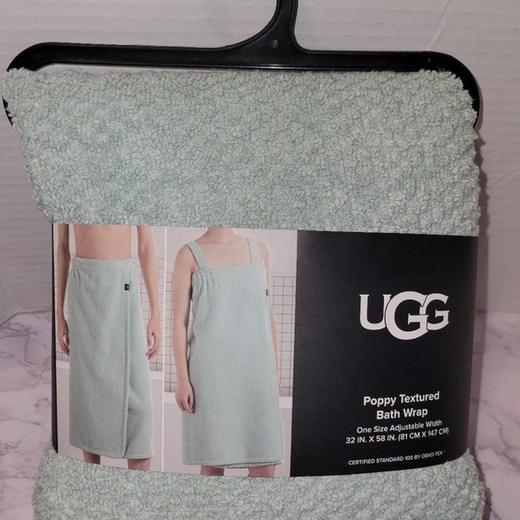 UGG Bath Ugg Bath Wrap Towel Poppy Textured Poshmark